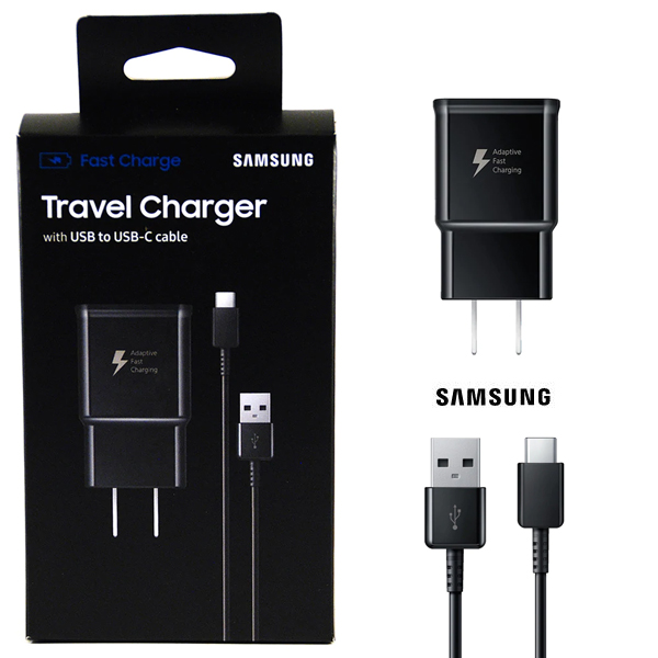 Samsung Fast Charge Travel Charger with USB-C cable